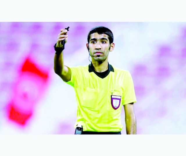 طاقم تحكيم قطري لودية السعودية والجزائر