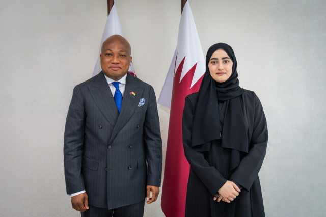 وكيل وزارة العمل تجتمع مع وزير خارجية جمهورية غانا