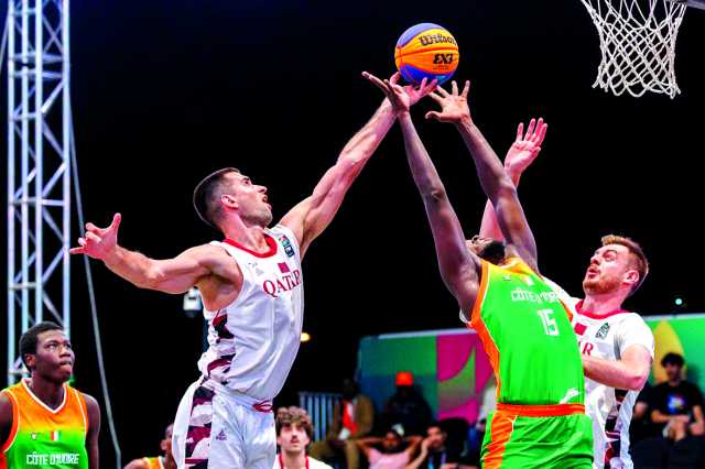 في دورة ألعاب التضامن الإسلامي.. أدعم السلة الثلاثية يعبر الإيفواري