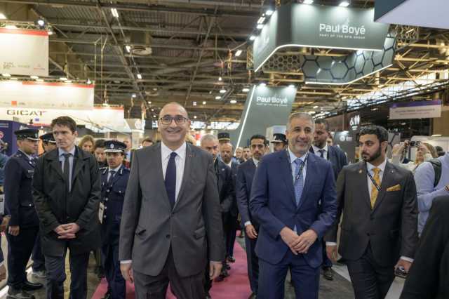وزير الدولة للشؤون الداخلية يشارك في افتتاح معرض ميليبول باريس 2025