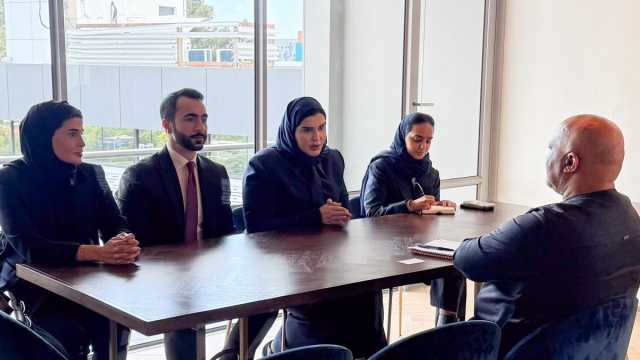 وزير الدولة للتعاون الدولي تجتمع مع رئيس مجلس إدارة مجموعة 'MTN'