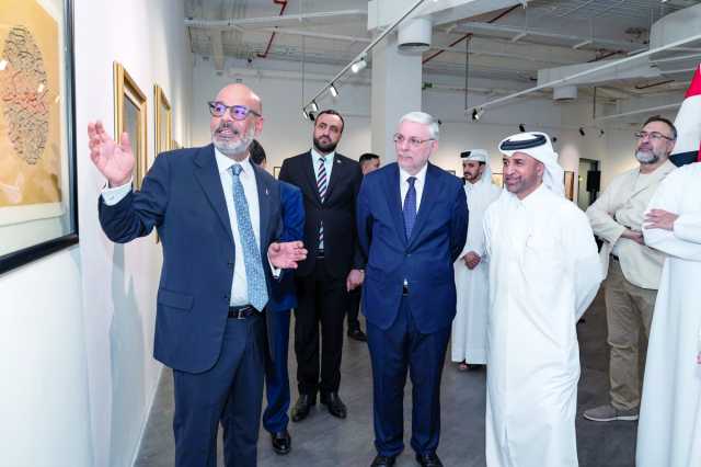 «الهيتي» يُعيد رسم فضاءات الخط في كتارا