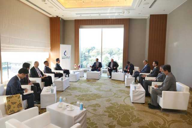 وزير الدولة لشؤون الطاقة يجتمع مع عدد من مسؤولي شركات الطاقة في اليابان