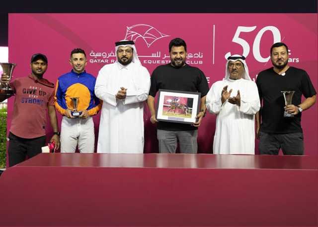 الجواد 'غافان' يحرز لقب كأس الذخيرة للخيل المهجنة الأصيلة