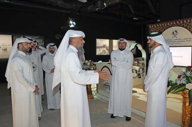 مركز الشيخ عبد الله بن زيد يدشّن ركنه التعريفي في معرض المدينة بمبنى محطة السفن السياحية