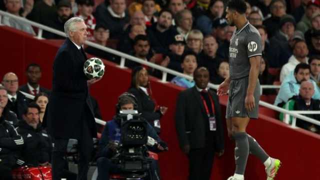 كاميرات ترصد ذهول بيلينجهام بعد هدف رايس الثاني ضد ريال مدريد