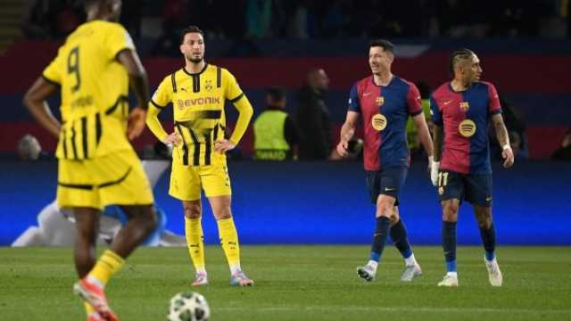 تشكيلات الفرق: بوروسيا دورتموند ضد برشلونة في إياب ربع نهائي دوري أبطال أوروبا 2024-25