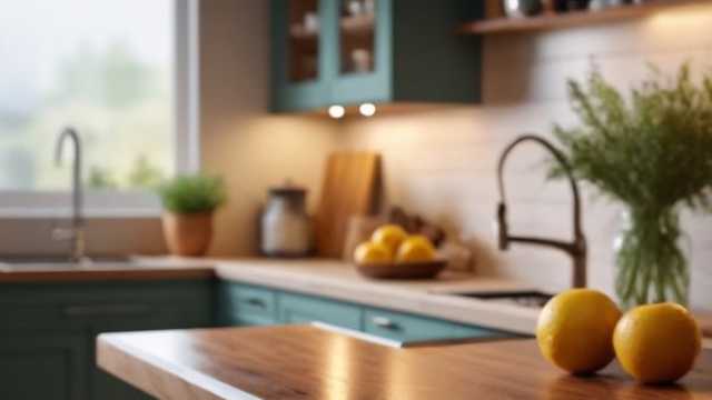 أفكار لتزيين مطبخك في فصل الربيع