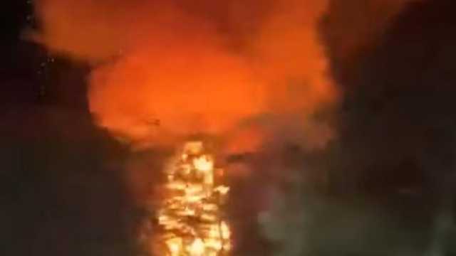 عاجل| حرائق وانفجارات في حمامات ماعين غربي الأردن (فيديو)