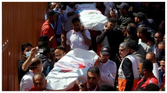 غزة: الجيش الإسرائيلي يقرّ بارتكاب أخطاء حول مقتل 15 مسعفاً