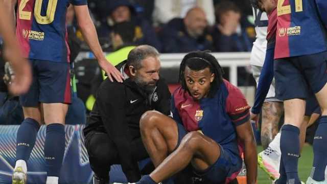 رسميًا: برشلونة يؤكد غياب كوندي لثلاثة أسابيع