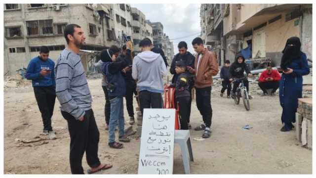 قطاع غزة: انقطاع كامل خدمات الإنترنت والاتصالات الثابتة