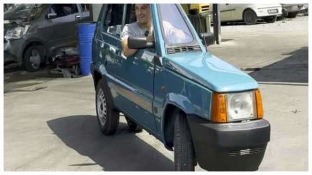 إيطالي يصمم أنحف سيارة قابلة للقيادة في العالم