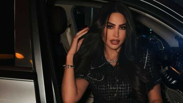 فوز الفهد بفستان من تصميم غيلي صعب في حفل ما قبل زفاف يومي خوري