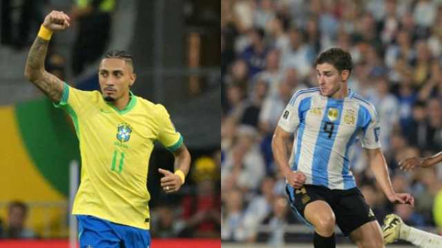 تشكيلات الفرق: منتخب الأرجنتين - منتخب البرازيل في تصفيات كأس العالم 2026