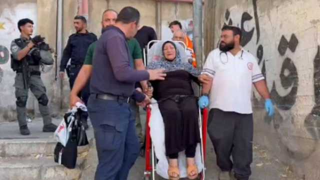 فيديو غير عادي: طرد مسنة مقدسية من منزلها