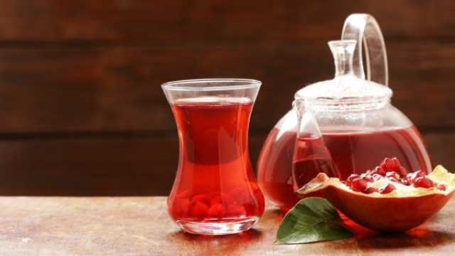 طريقة تحضير شاي الرمان التركي