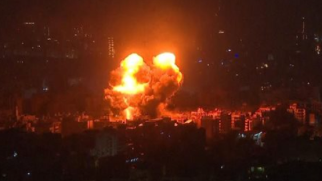 عاجل| انفجارات تهز دمشق