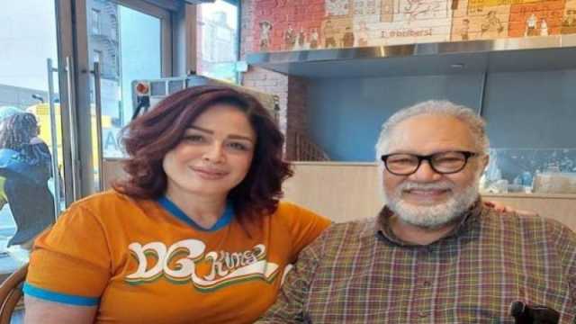 هكذا احتفلت إلهام شاهين بعيد ميلاد يحيى الفخراني
