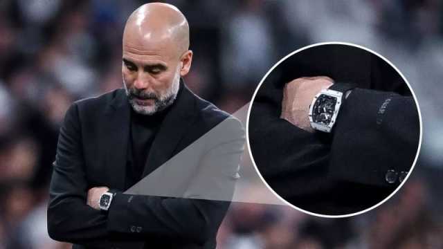 ساعة غوارديولا في دوري أبطال أوروبا.. واحدة من 50 قطعة في العالم