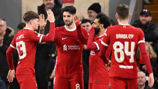 تشكيلة ليفربول المتوقعة أمام أتالانتا في ذهاب ربع نهائي الدوري الأوروبي