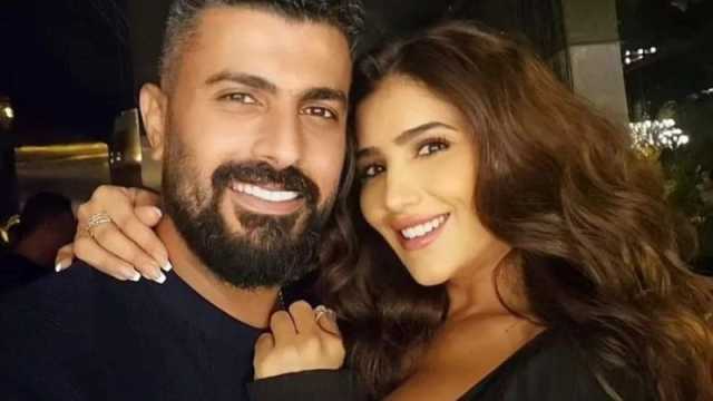 مي عمر و محمد سامي يخطفان الأنظار في أحدث ظهور لهما