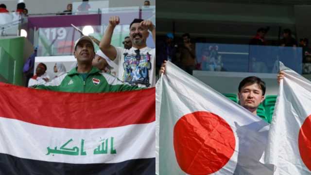 موعد مباراة العراق ضد اليابان في الجولة الثانية من كأس آسيا 2023 والقنوات الناقلة