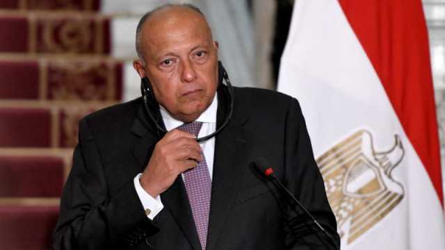سامح شكري يطلب من نظيره البريطاني الضغط على إسرائيل بشأن الهجوم المحتمل على رفح
