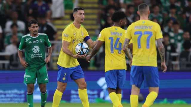 هدف رونالدو يمنح النصر الفوز على الأهلي