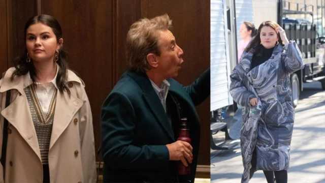 رصد سيلينا غوميز في نيويورك أثناء تصوير الموسم الرابع من Only Murders in the Building