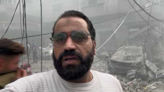 شاهد الفيديو الأخير للفنان نسمان قبل استشهاده في غزة
