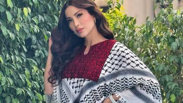 نسرين طافش تناشد جمهورها مواصلة دعم الفلسطينيين بالمقاطعة