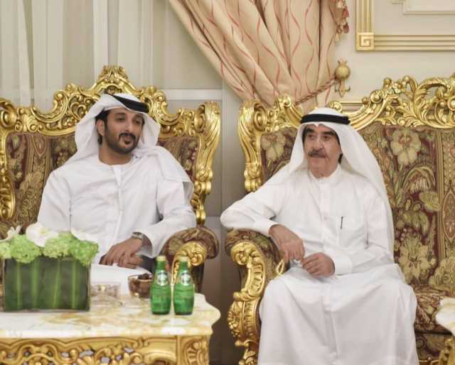 المعلا يزور مجلس أبناء المرحوم خلفان سالم الغفلي