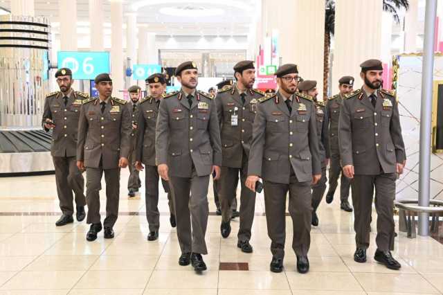 محمد المري يتفقد مطار دبي الدولي في اليوم الأول من عيد الفطر