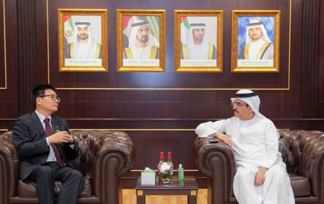 الطاير يبحث التعاون مع شركة شنغهاي الصينية