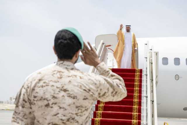 ذياب بن محمد ينقل تعازي رئيس الدولة إلى ملك البحرين في وفاة عبدالله بن سلمان
