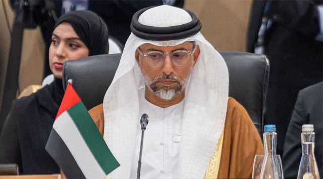 سهيل المزروعي يؤكد أهمية التعاون الدولي في مجال إدارة الموارد المائية