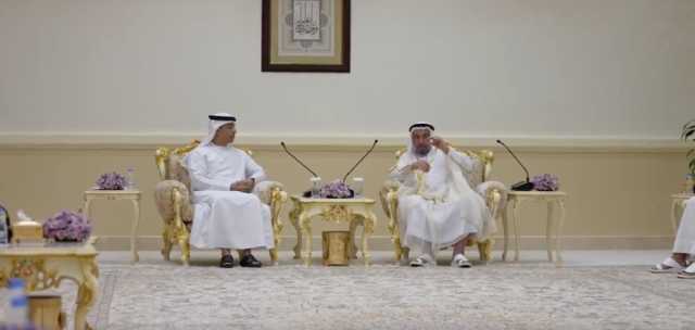 سلطان يستقبل وزير التربية والتعليم ويطلع على خطط وبرامج الوزارة