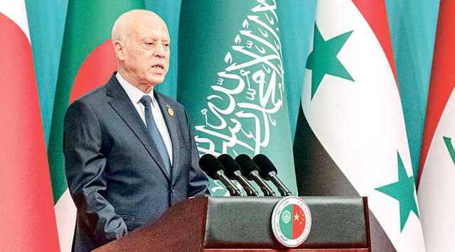 الرئيس التونسي: يجب بناء تاريخ جديد يسوده العدل