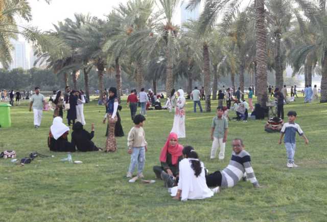 وجهات الشارقة تستقبل المحتفلين بالعيد في أزهى حلّة