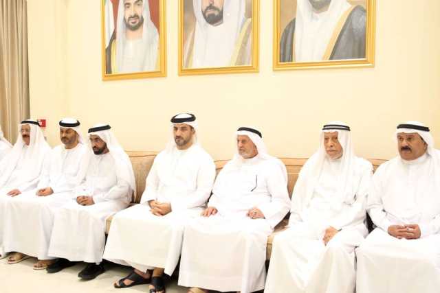 سلطان بن أحمد يعزّي بوفاة يعقوب القصير