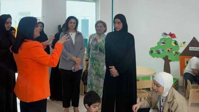 عائشة ميران تزور الأكاديمية العربية للصغار