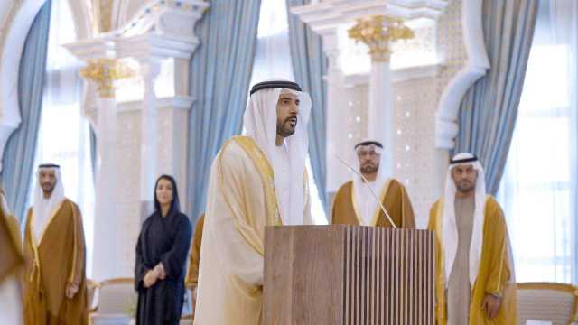 حمدان بن محمد: نعاهدكم بأن نؤدي واجباتنا بالأمانة وأن نرعى مصالح شعب الاتحاد