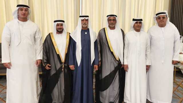 نهيان بن مبارك يحضر أفراح السويدي في دبي