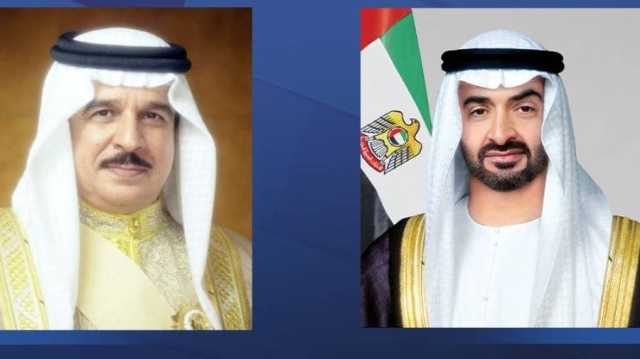 محمد بن زايد وملك البحرين يبحثان مستجدات الأوضاع في الشرق الأوسط