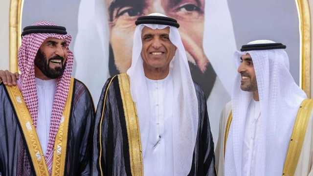 سعود بن صقر يحضر أفراح القواسم والنعيمي