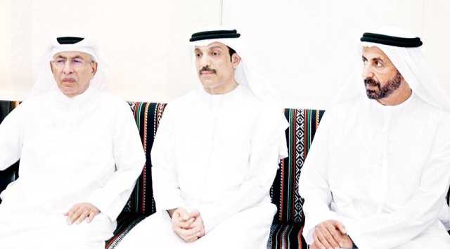 تريم مطر يتقبل تعازي المسؤولين في وفاة حمدة تريم