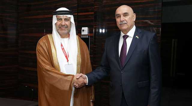 طارق الطاير يلتقي رئيس مجلس النواب الطاجيكي