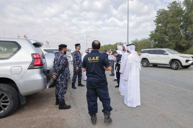 جولات تفتيشية مكثفة للجنة إزالة التعديات بمزارع الشارقة