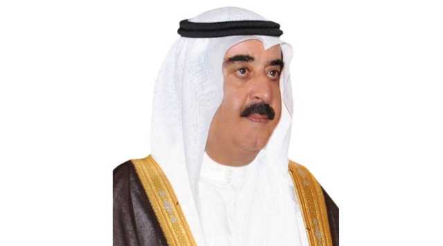 المعلّا يهنئ ملك البحرين باليوبيل الفضي لتوليه مقاليد الحكم